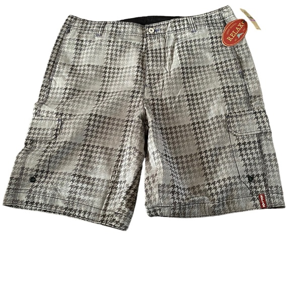 Tommy Bahama Men's Relax Swim Trunks Board Short Black size 38 NEW